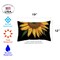 Sunflowers On Black Decorative Fall Indoor/Outdoor Pillow Cover (set of 2)